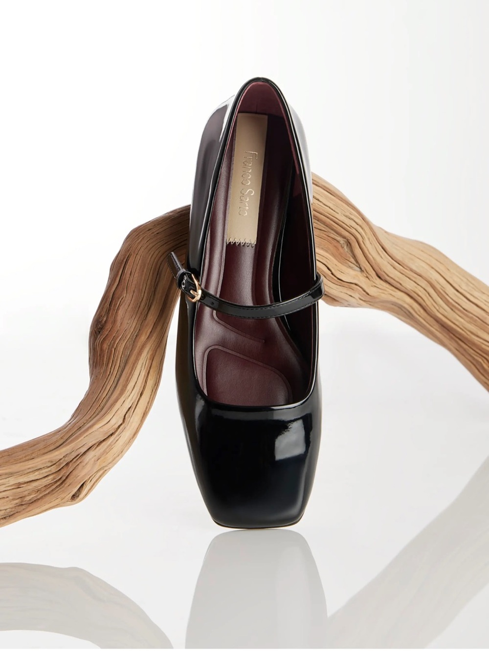 Franco Sarto Black Tinsley Mary Jane Flats